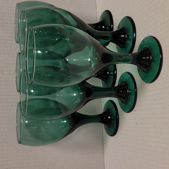 Set of 6 Vintage Libbey Goblets - Picture 5 of 14